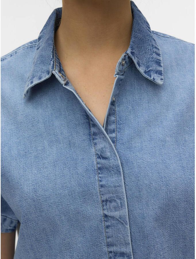 Vero Moda Ingeborg Denim Overhemd Dames - Foto 2