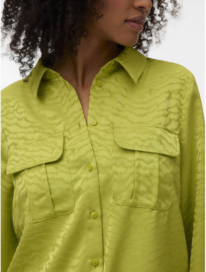 Vero Moda Marys Kira Tie LS Shirt Dames - Foto 2