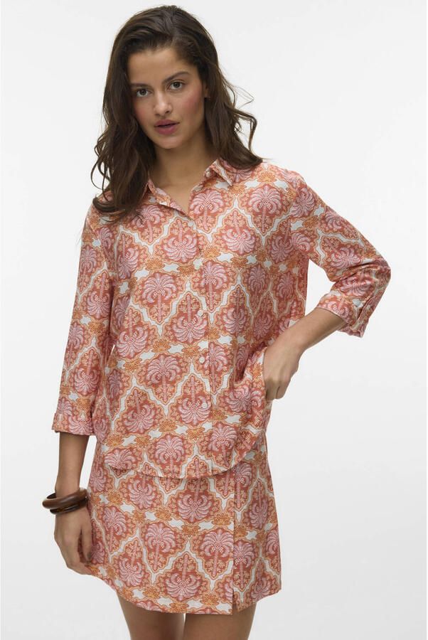 VERO MODA blouse oranje