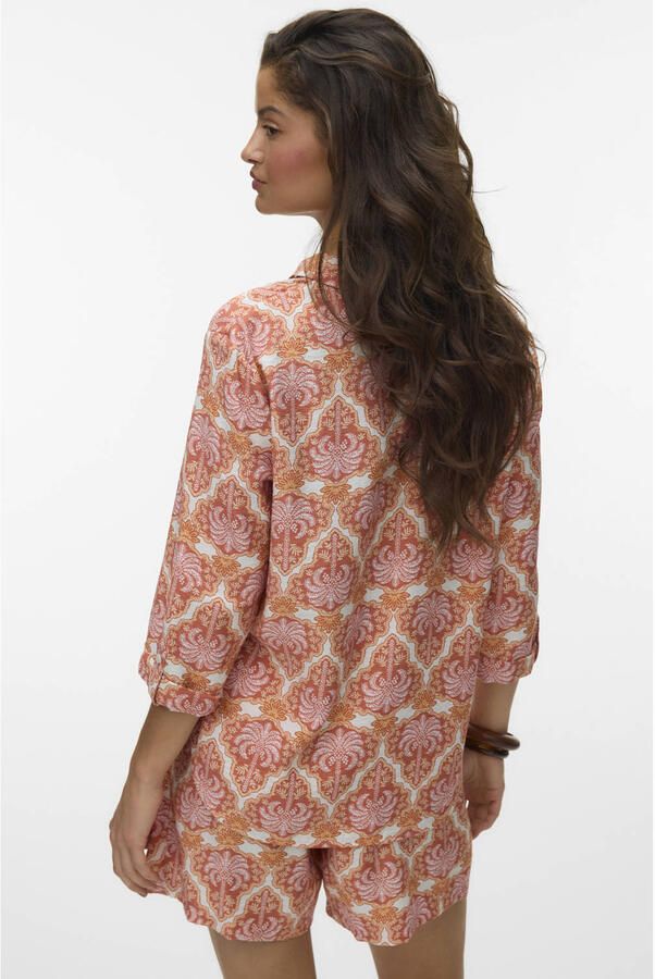 VERO MODA blouse oranje - Foto 3