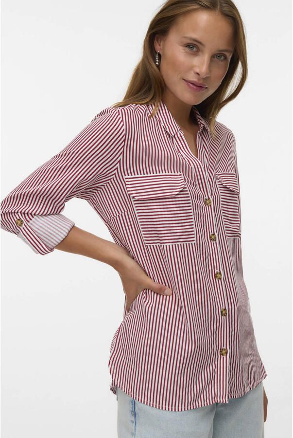 Vero Moda Overhemdblouse VMBUMPY L S SHIRT NEW WVN GA NOOS - Foto 2