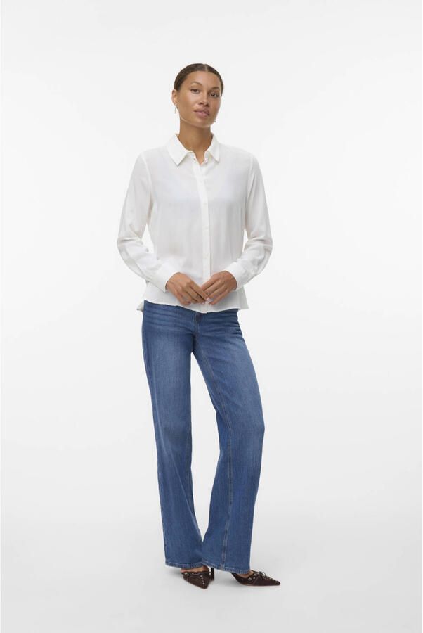 Vero Moda Overhemdblouse VMBUMPY L S BASIC SHIRT WVN GA NOOS