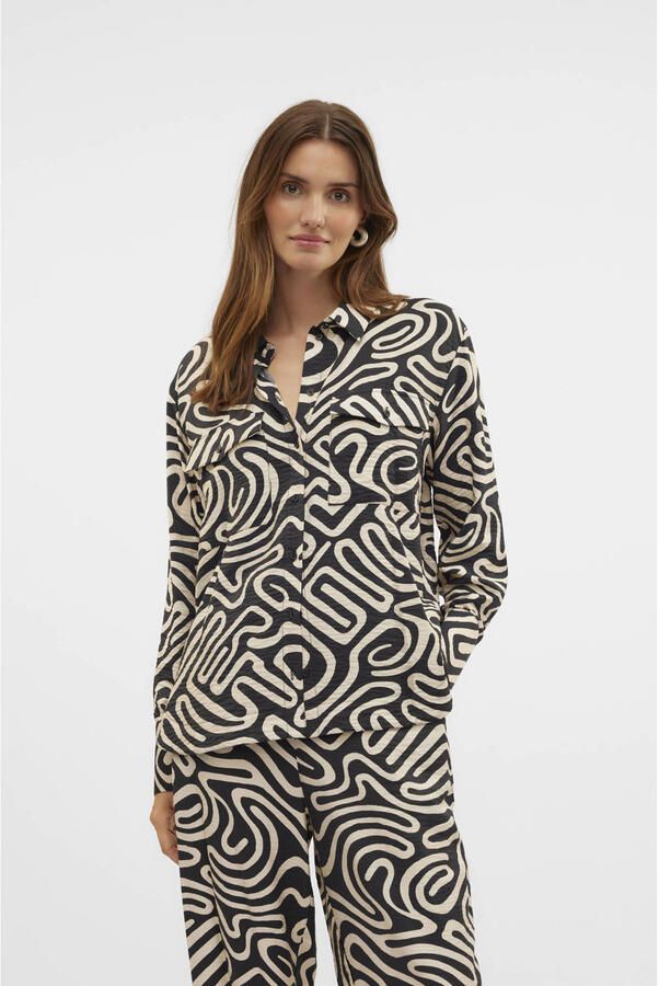 Vero Moda Vigdis Blouse Dames - Foto 3