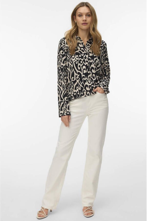 VERO MODA blouse zwart