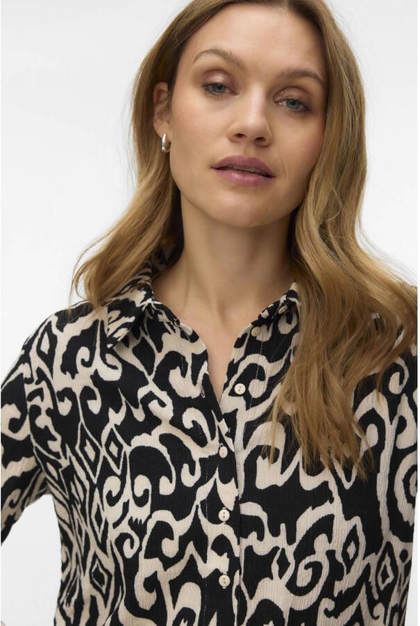 VERO MODA blouse zwart - Foto 2