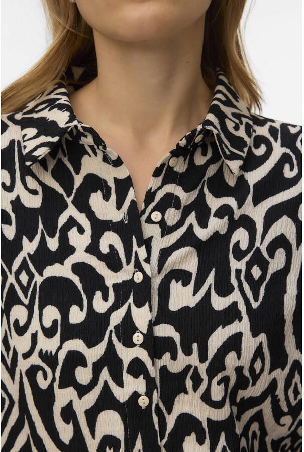 VERO MODA blouse zwart - Foto 3