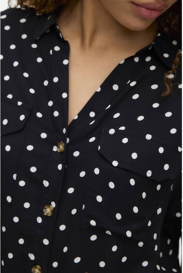 Vero Moda comfort fit blouse van pure viscose model 'BUMPY' - Foto 2