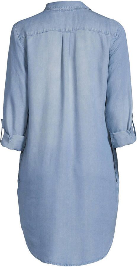 Vero Moda Knielange jeansjurk met borstzakken model 'SILLA' - Foto 2