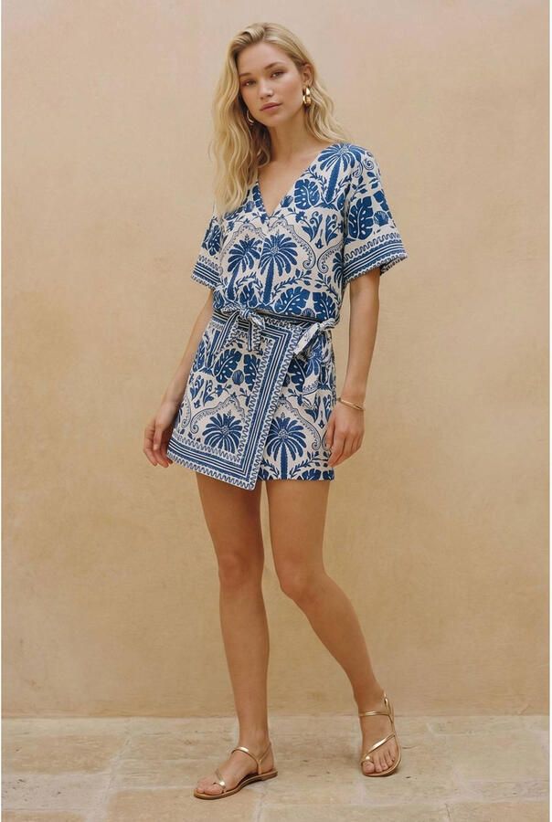 VERO MODA blousetop blauw - Foto 2