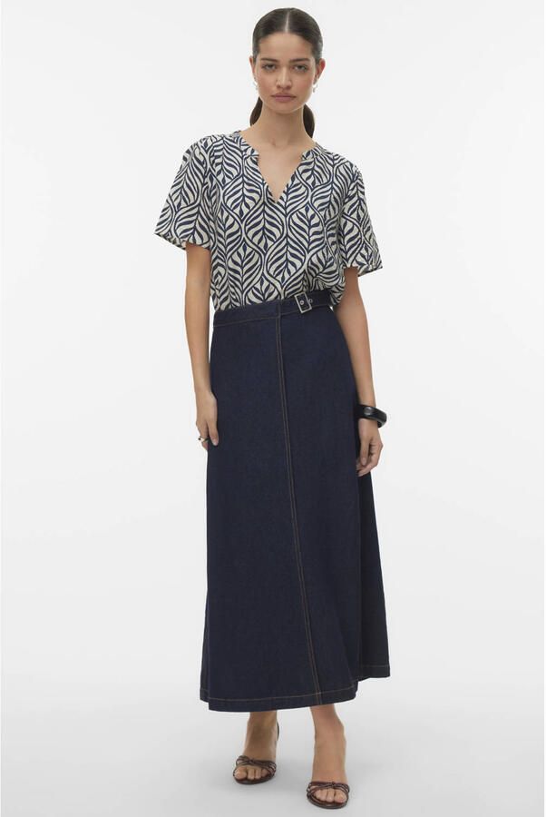 VERO MODA blousetop donkerblauw - Foto 2
