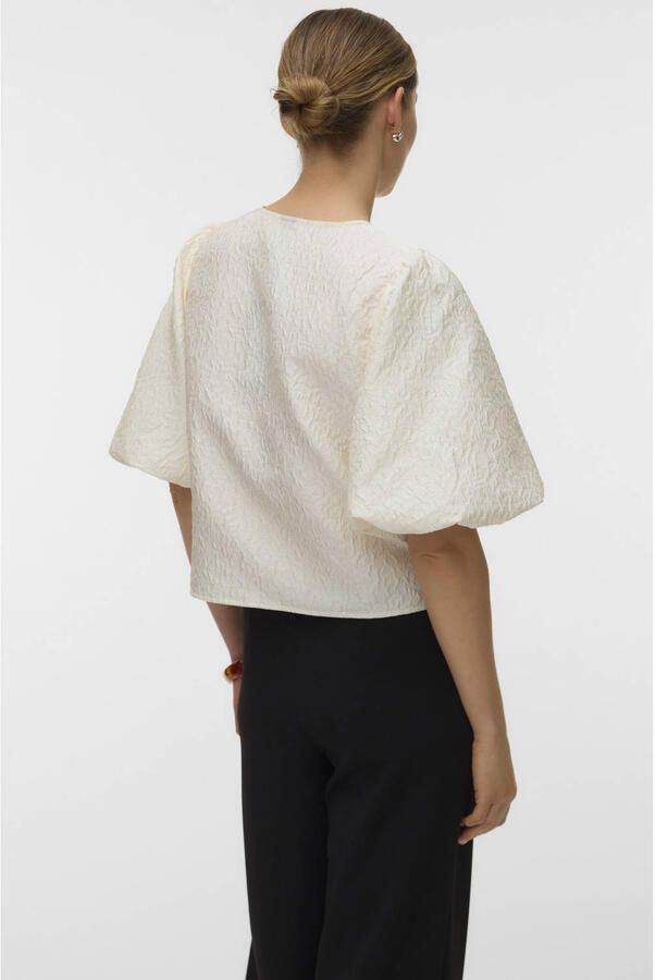 VERO MODA blousetop ecru - Foto 2
