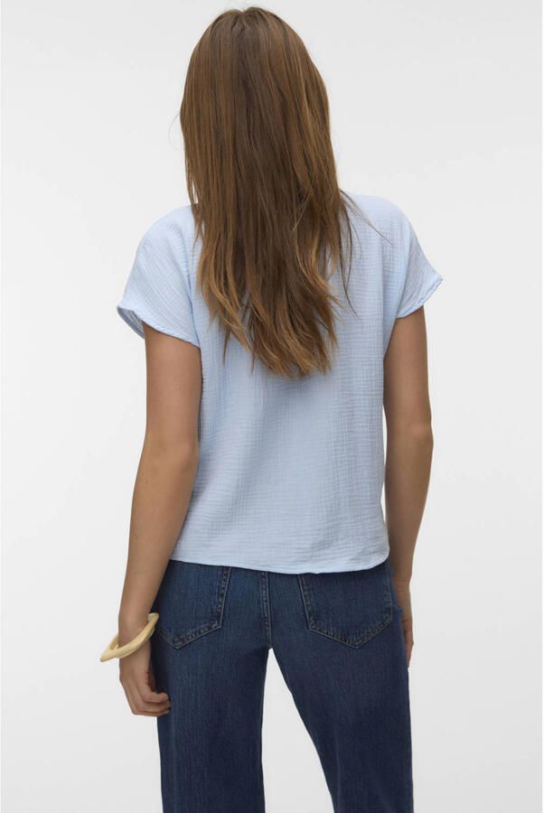 VERO MODA blousetop lichtblauw - Foto 2