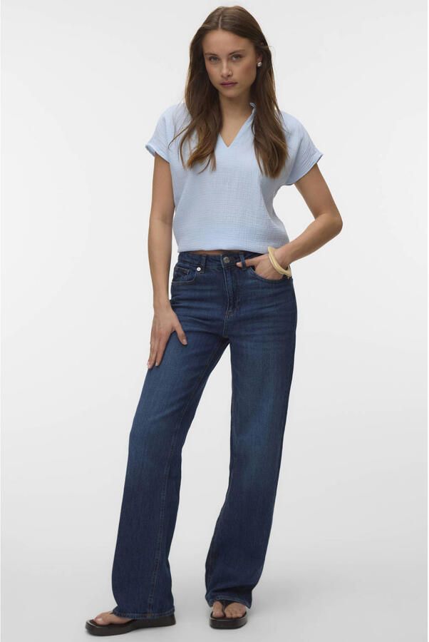 VERO MODA blousetop lichtblauw - Foto 3