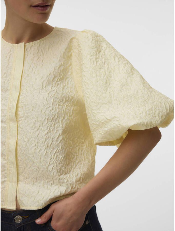 VERO MODA blousetop lichtgeel - Foto 2
