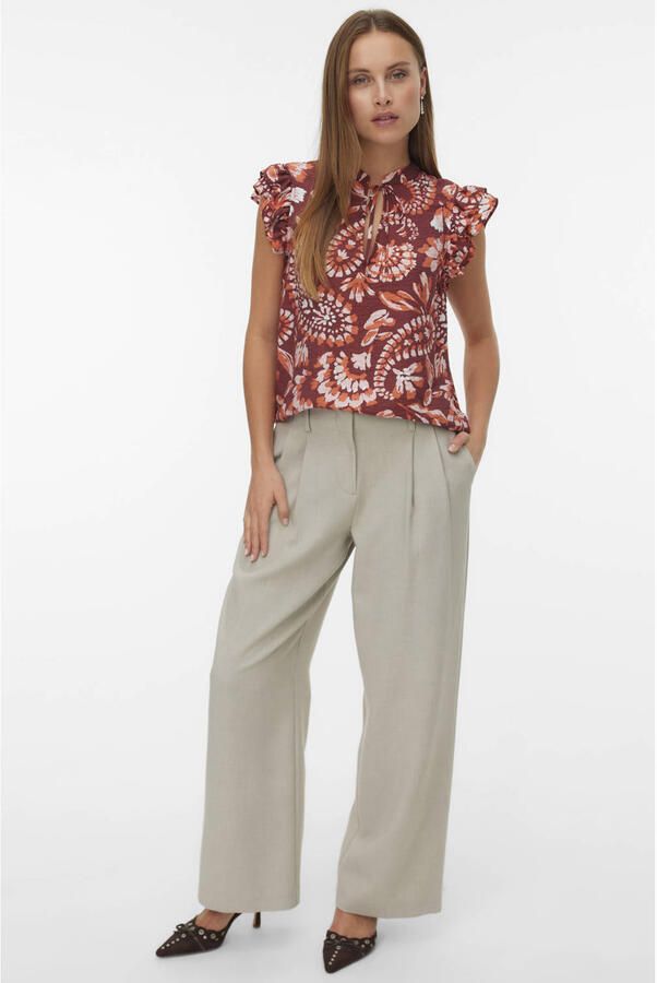 VERO MODA blousetop met paisley print