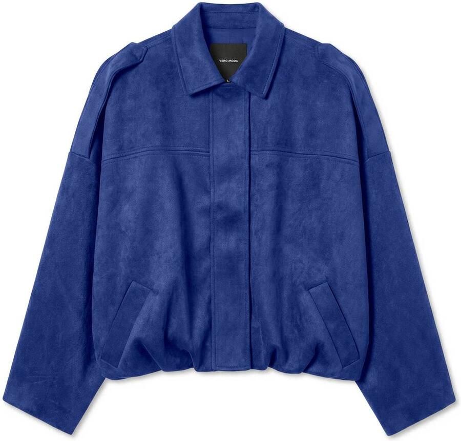 Vero Moda Regular fit blouson met platte kraag model 'HAZEL'