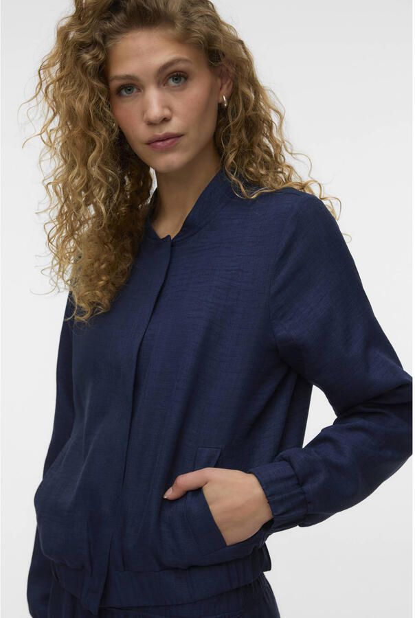 Vero Moda regular fit blouson met baseballkraag model 'MELANEY' - Foto 3