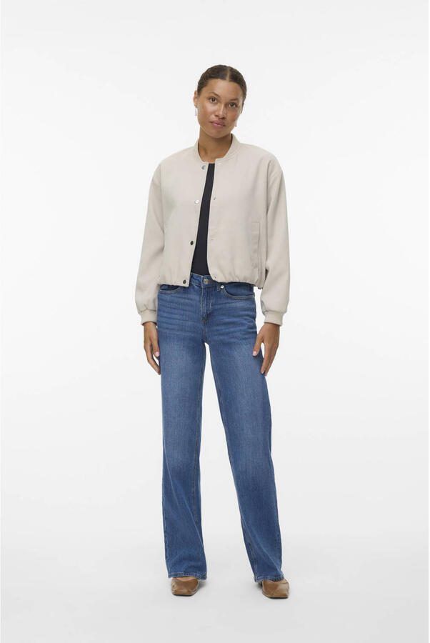 VERO MODA bomberjack grijs - Foto 2
