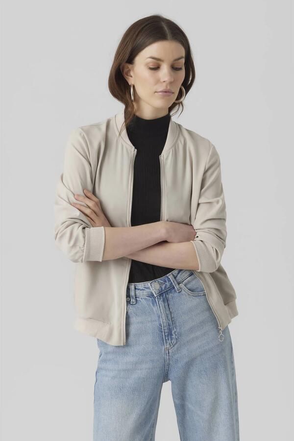 Vero Moda Regular fit bomberjack met college-kraag model 'COCO'