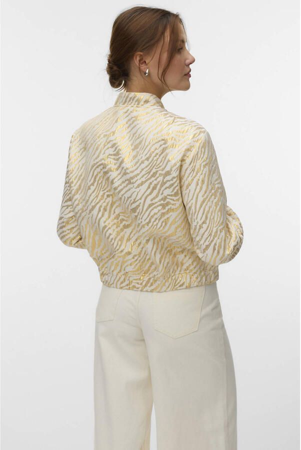 VERO MODA bomberjack met zebraprint - Foto 2
