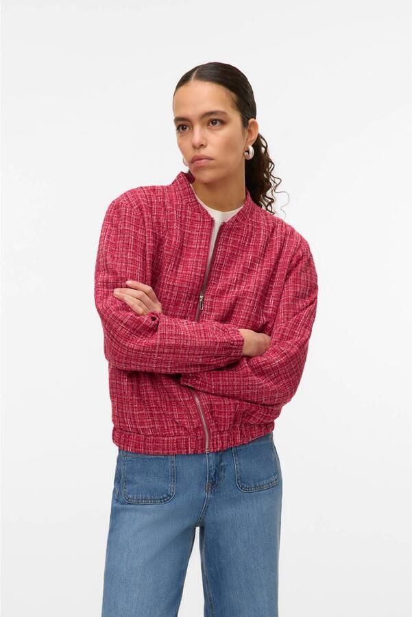 VERO MODA bomberjack rood - Foto 3