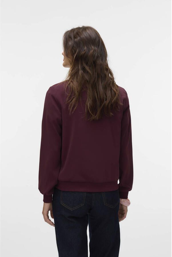 Vero Moda Regular fit bomberjack met fly-away-kraag model 'COCO'