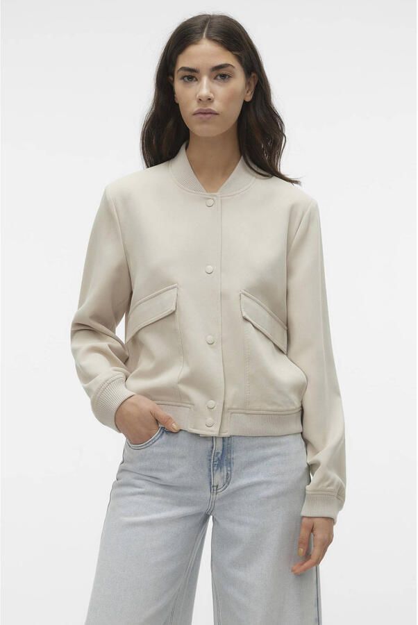 Vero Moda Comfort fit bomberjack met viscose model 'AMALA'