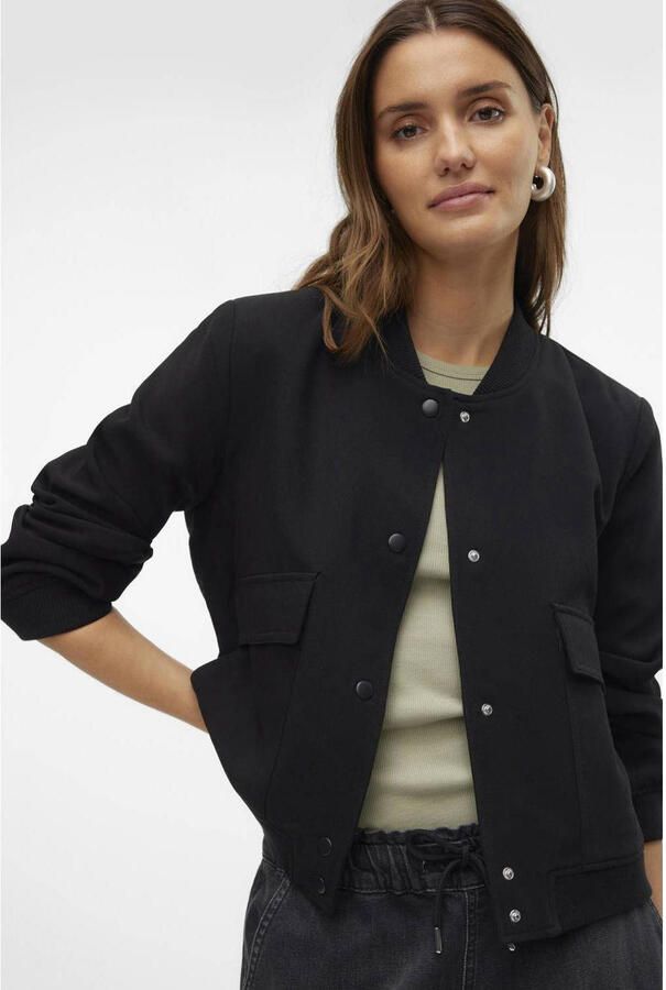Vero Moda Korte Zwarte Jas Freewear Zwart Black Dames - Foto 2