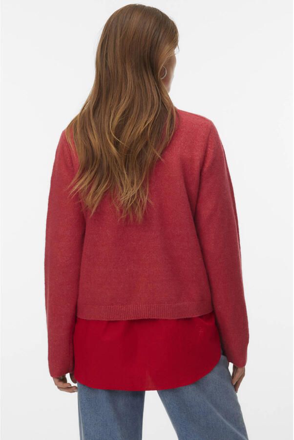 VERO MODA cardigan met wol gebreid - Foto 3