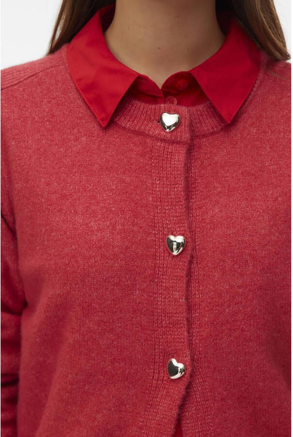 VERO MODA cardigan met wol gebreid - Foto 2