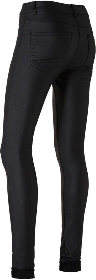 Vero Moda Zwarte broek met gladde coating Black Dames - Foto 5