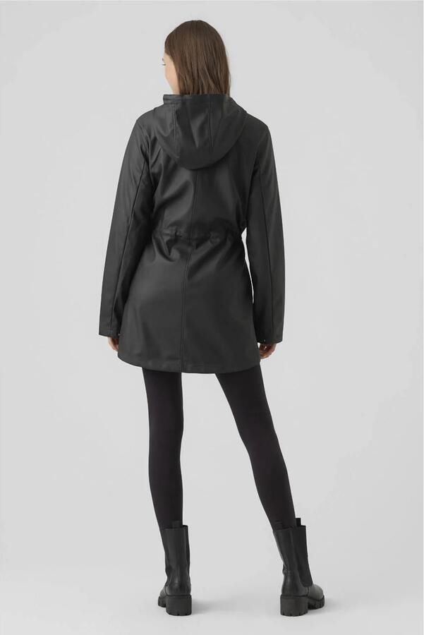 VERO MODA coated tall jas VMMALOU zwart - Foto 2