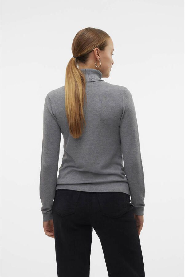 Vero Moda Gebreide trui VMIRIS LS ROLLNECK PULLOVER GA NOOS - Foto 3