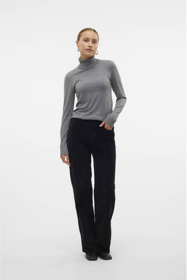 Vero Moda Gebreide trui VMIRIS LS ROLLNECK PULLOVER GA NOOS