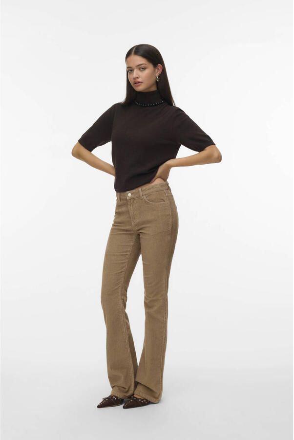 Vero Moda Bootcut jeans VMFLASH MR FLARED CORDUROY PANTS NOOS - Foto 3