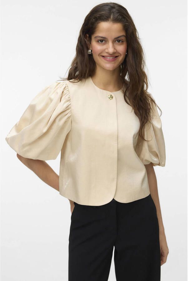 Vero Moda Liana 2 4 Shiny Short Blazer Dames