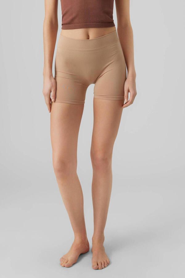 Vero Moda Beige Polyamid Shorts Lente Zomer Collectie Beige Dames