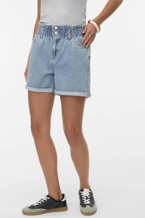 VERO MODA denim high waist casual short