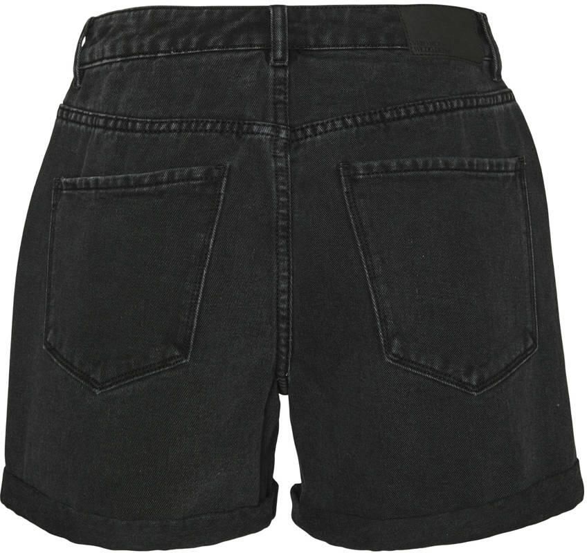 Vero Moda Loose fit korte jeans in effen design model 'ZURI'