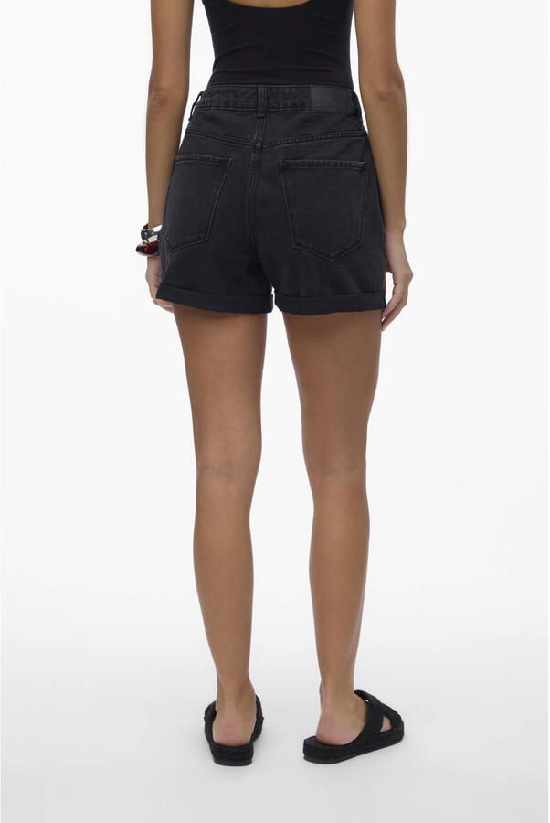 Vero Moda Loose fit korte jeans in effen design model 'ZURI' - Foto 2