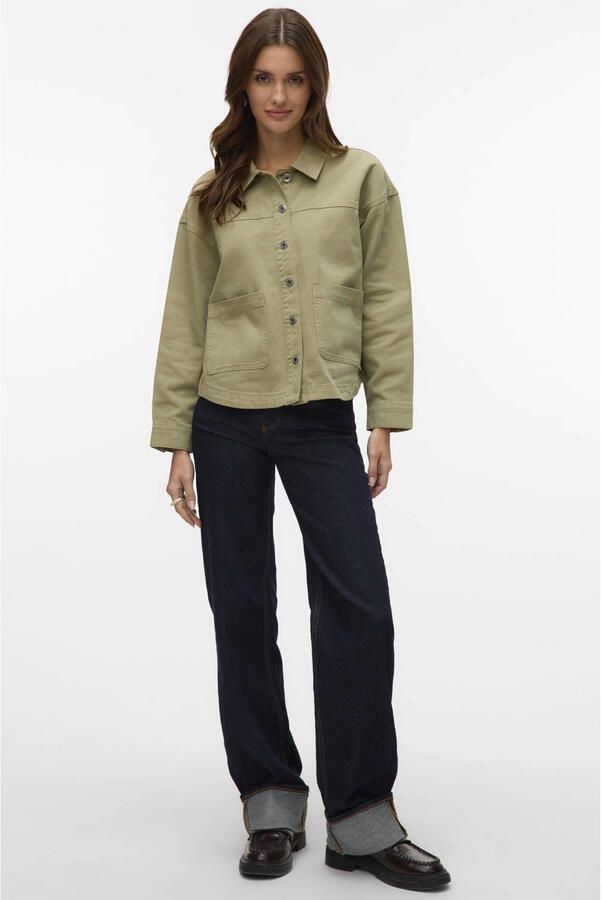 Vero Moda Jeansjack VMJAMIE LS DENIM SHACKET MIX NOOS - Foto 3