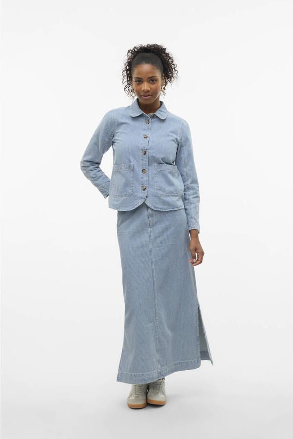 VERO MODA denim spijkerjas light blue denim - Foto 3