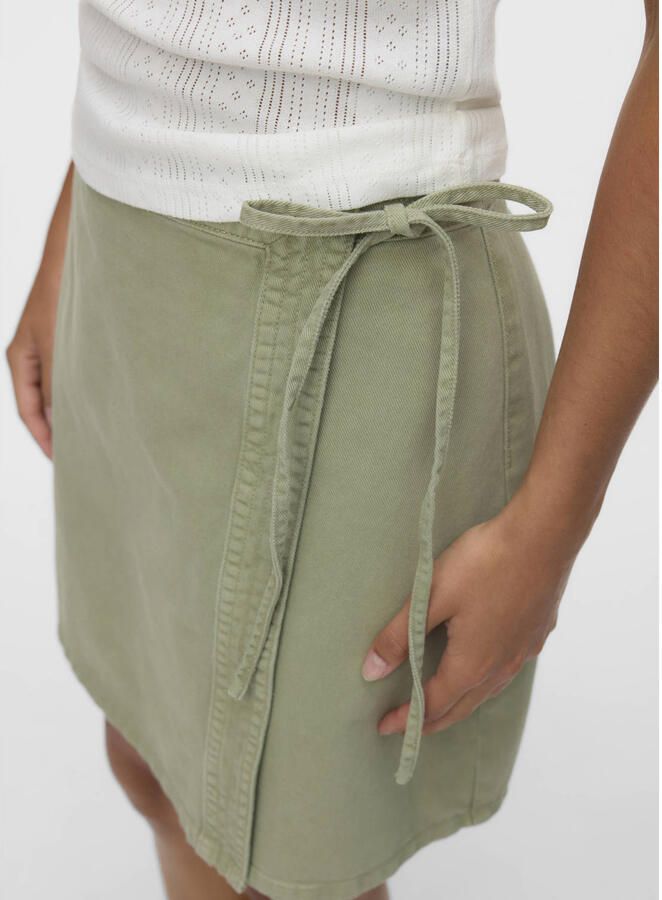 VERO MODA denim spijkerrok groen - Foto 2