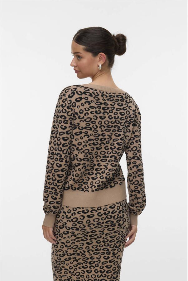 Vero Moda Vest VMNANCY LS V-NECK CARDIGAN BOO