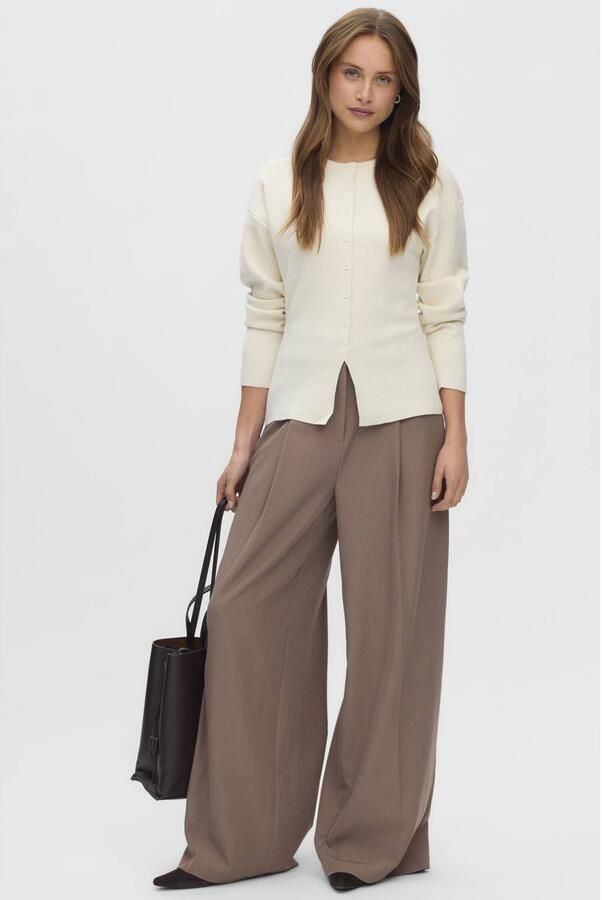 Vero Moda Gebreid jack met ronde hals