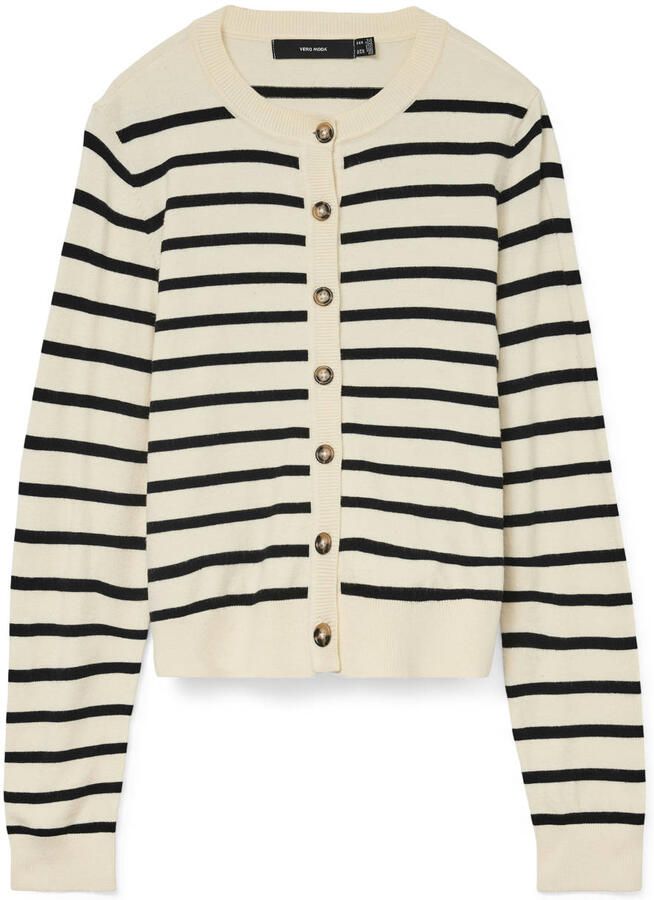 Vero Moda Regular fit gebreid jack van viscosemix model 'SABA'