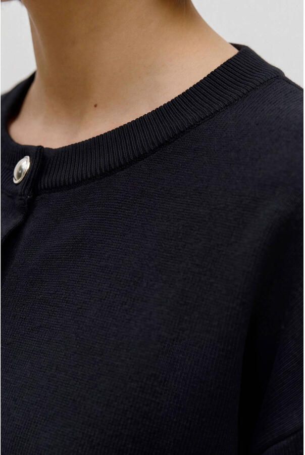 Vero Moda Regular fit gebreid jack van viscosemix model 'NOELLA' - Foto 2