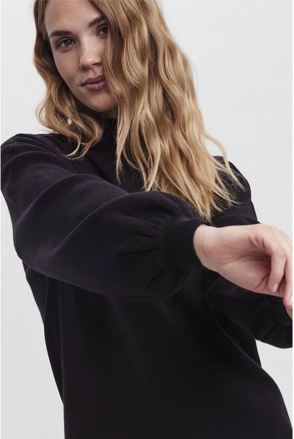 Vero Moda Loose fit gebreide jurk met ballonmouwen model 'NANCY'