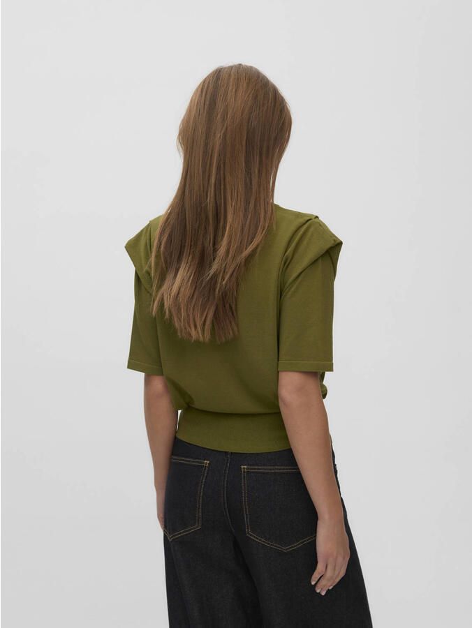VERO MODA gebreide top groen - Foto 2