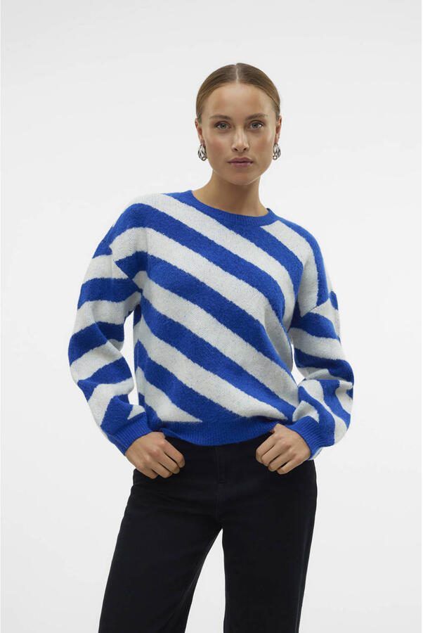 VERO MODA gebreide trui blauw - Foto 2